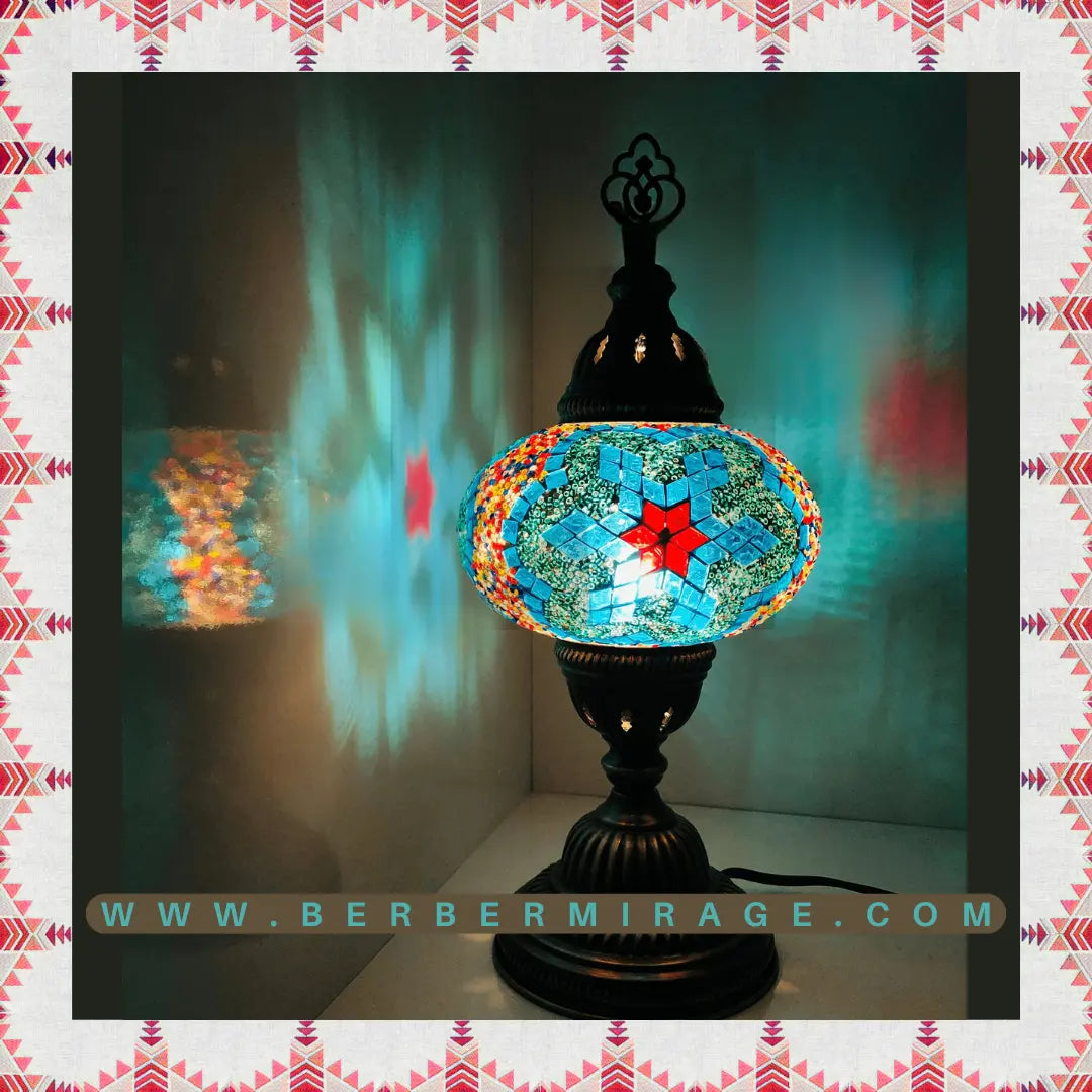 Turkish Mosaic Lamp BerberMirage