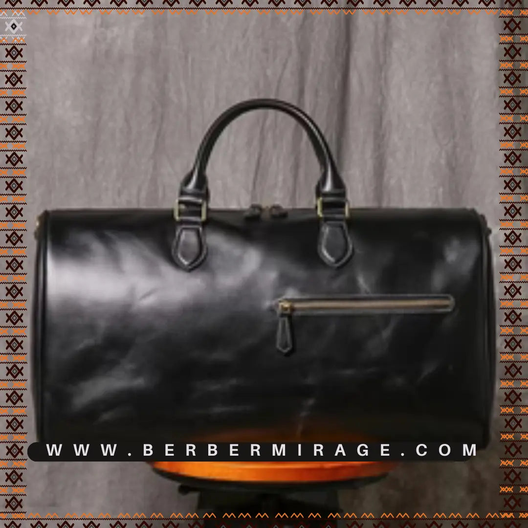 LARGE LEATHER TRAVEL BAG BerberMirage