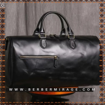 LARGE LEATHER TRAVEL BAG BerberMirage